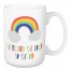 She Believed Rainbow 15 oz Mug