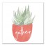 Gather Succulent 16x16 Canvas Wall Art