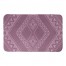 Purple Tribal Pattern 34x21 Bath Mat