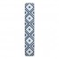 Navy and White Diamond Dots Runner
