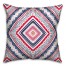 Multi Diamond Mandala 18x18 Spun Poly Pillow