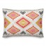 Coral and Mustard Tribal Pattern 14x20 Spun Poly Pillow