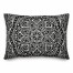 Black and White Boho Pattern 14x20 Spun Poly Pillow