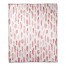 Watercolor Feathers 50x60 Coral Fleece Blanket