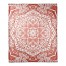 Coral Mandala 50x60 Coral Fleece Blanket
