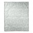 Sage Crosshatch Pattern 50x60 Coral Fleece Blanket
