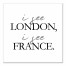 I See London I See France 12x12 Canvas Wall Art