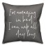 Amazing In Bed 18x18 Spun Poly Pillow