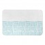 Teal Crosshatch 34x21 Bath Mat