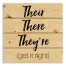Get it Right 14x14 Pallet Wood Art