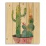 Potted Cactus Buddies 22x18 Pallet Wood Art
