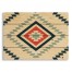 Blue Tribal Pattern 20x14 Pallet Wood Art