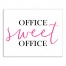 Office Sweet Office 8x10 Canvas Wall Art