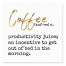 Coffee Definition 6x6 Tabletop PGW Canvas