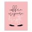 Coffee Mascara Hustle 8x10 Tabletop Canvas