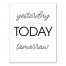 Don't Procrastinate 11x14 Canvas Wall Art