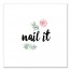 Nail It 12x12 Canvas Wall Art