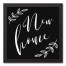New Home 12x12 Black Framed Canvas
