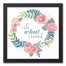 I Do What I Want 12x12 Black Framed Canvas
