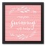 Maybe Swearing Will Help 12x12 Black Framed Canvas