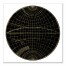 Globe Circle Print 1 24x24 Canvas Wall Art