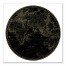 Globe Circle Print 3 24x24 Canvas Wall Art