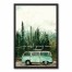 Go West Young Man 20x30 Black Framed Canvas