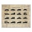 Vintage Automobile Forms 16x20 Canvas Wall Art