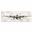 Vintage Distressed White Plane 12x36 Canvas Wall Art
