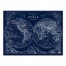 Hemispheres Blueprint 30x40 Canvas Wall Art
