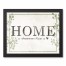 Home is Where Your Mom Is 11x14 Black Framed Canvas