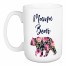 Mama Bear Pink Rose 15 oz Mug