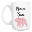 Mama Bear Pink Daisy 15 oz Mug
