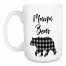 Mama Bear Buffalo Check 15 oz Mug
