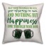 Stripes Irish Blessing 18x18 Spun Poly Pillow