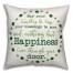 Buffalo Check Irish Blessing 18x18 Spun Poly Pillow