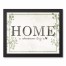 Home is Where Gigi Is 11x14 Black Framed Canvas