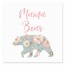 Mama Bear Floral 6x6 Tabletop Canvas