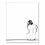 Nude Denouncing the Left Corner 24x30 Canvas Wall Art