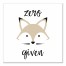 Zero Fox Given 12x12 Canvas Wall Art