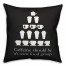 Caffeine Should Be It's Own Food Group 18x18 Spun Poly Pillow