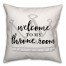 Welcome To My Throne Room 18x18 Spun Poly Pillow