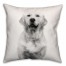 Golden Retriever Sketch 18x18 Poly Twill Pillow