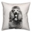 Poodle Sketch 18x18 Poly Twill Pillow