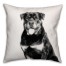 Rottweiler Sketch 18x18 Poly Twill Pillow