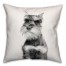 Schauzer Sketch 18x18 Poly Twill Pillow