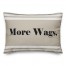 More Wags 14x14 Poly Twill Pillow