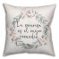 La Sonrisa Es El Mejor Remedio 18x18 Spun Poly Pillow