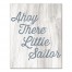 Ahoy There Little Sailor 16x20 Canvas Wall Art