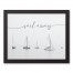 Sail Away 11x14 Black Framed Canvas